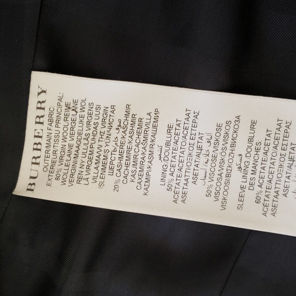 BURBERRY COATBRIDGE DOUBLE-BREASTED WOOL CASHMERE TRENCH COAT FUR COLLAR - Picture 11 of 16